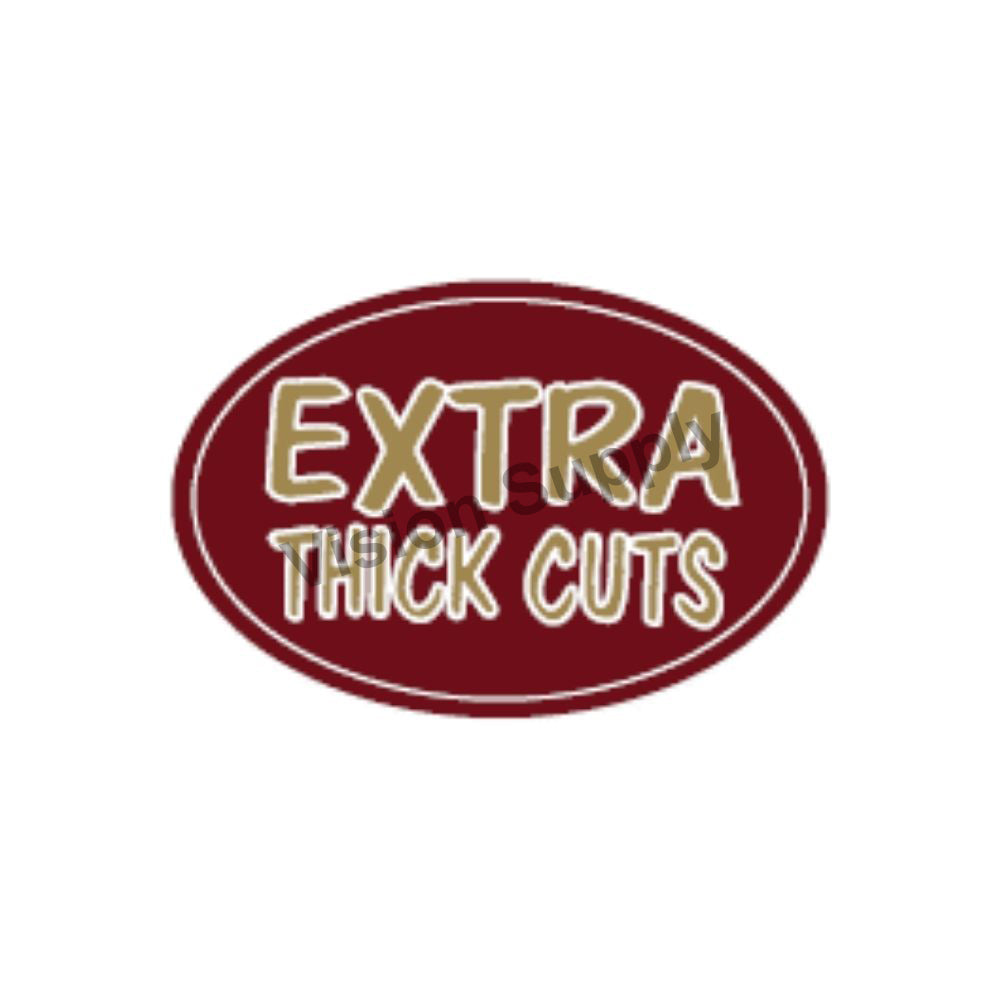 60x40mm Meat label extra thick cut, 500 per roll
