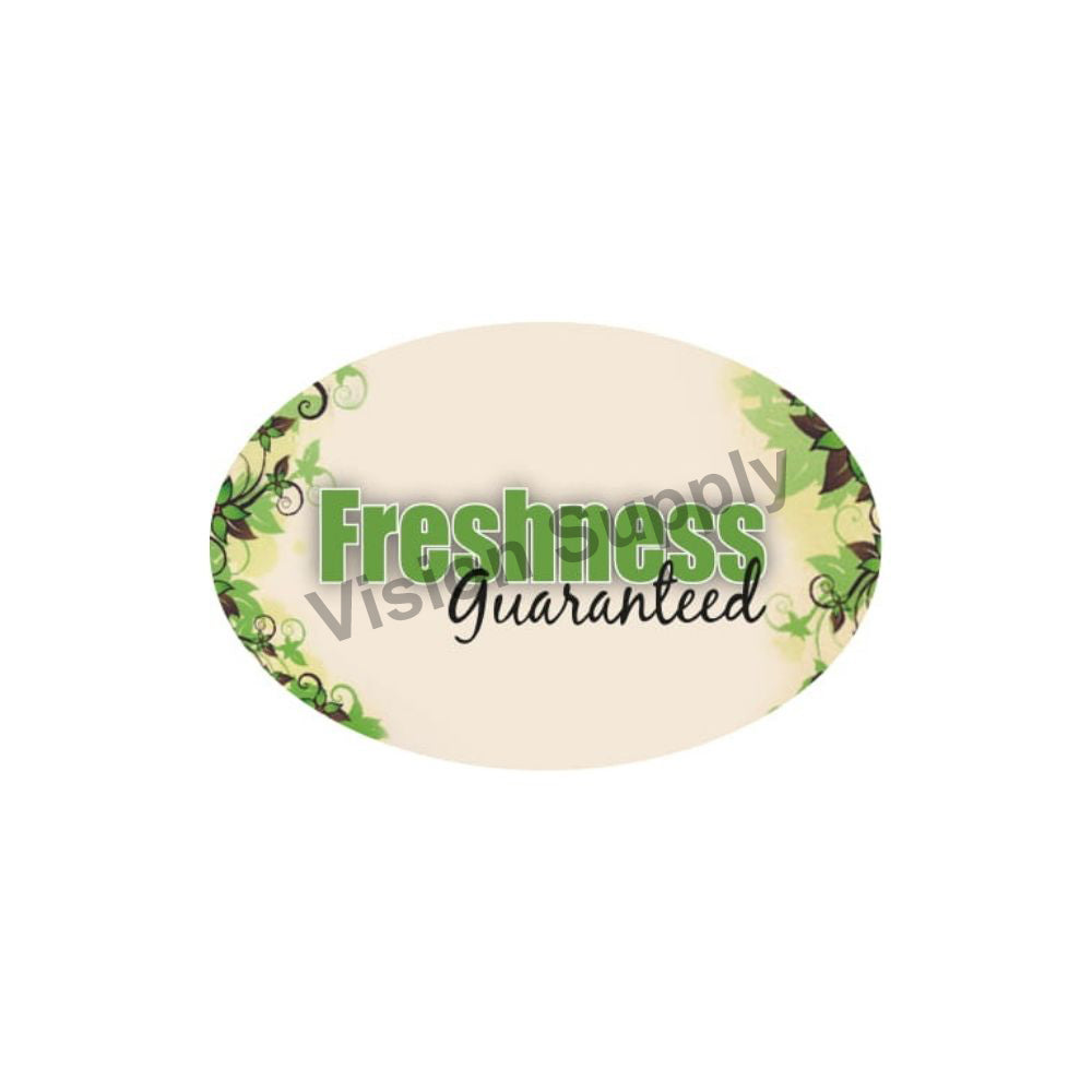 60x40mm Meat label freshness guaranteed, 500 per roll