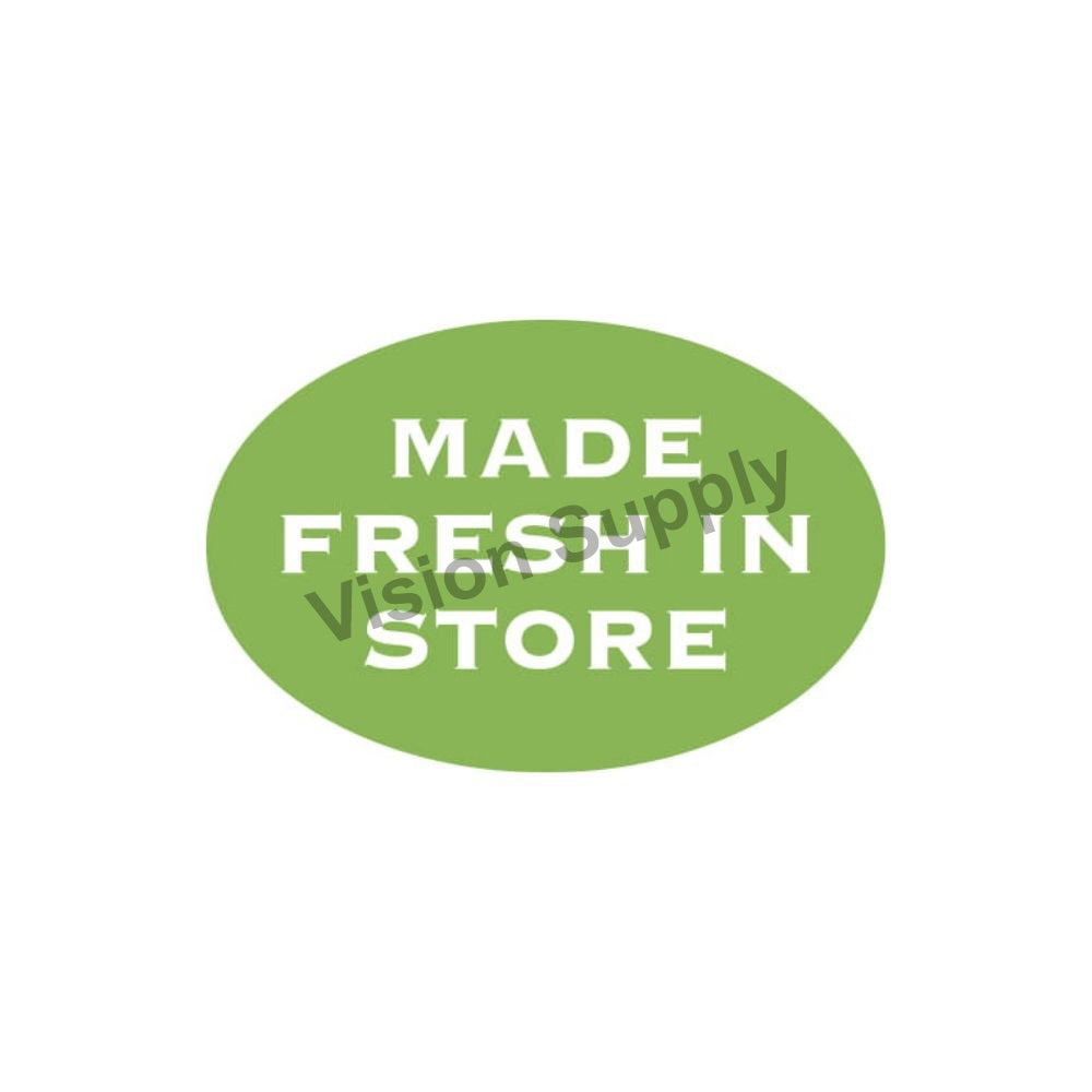 60x40mm Meat label made fresh, 500 per roll