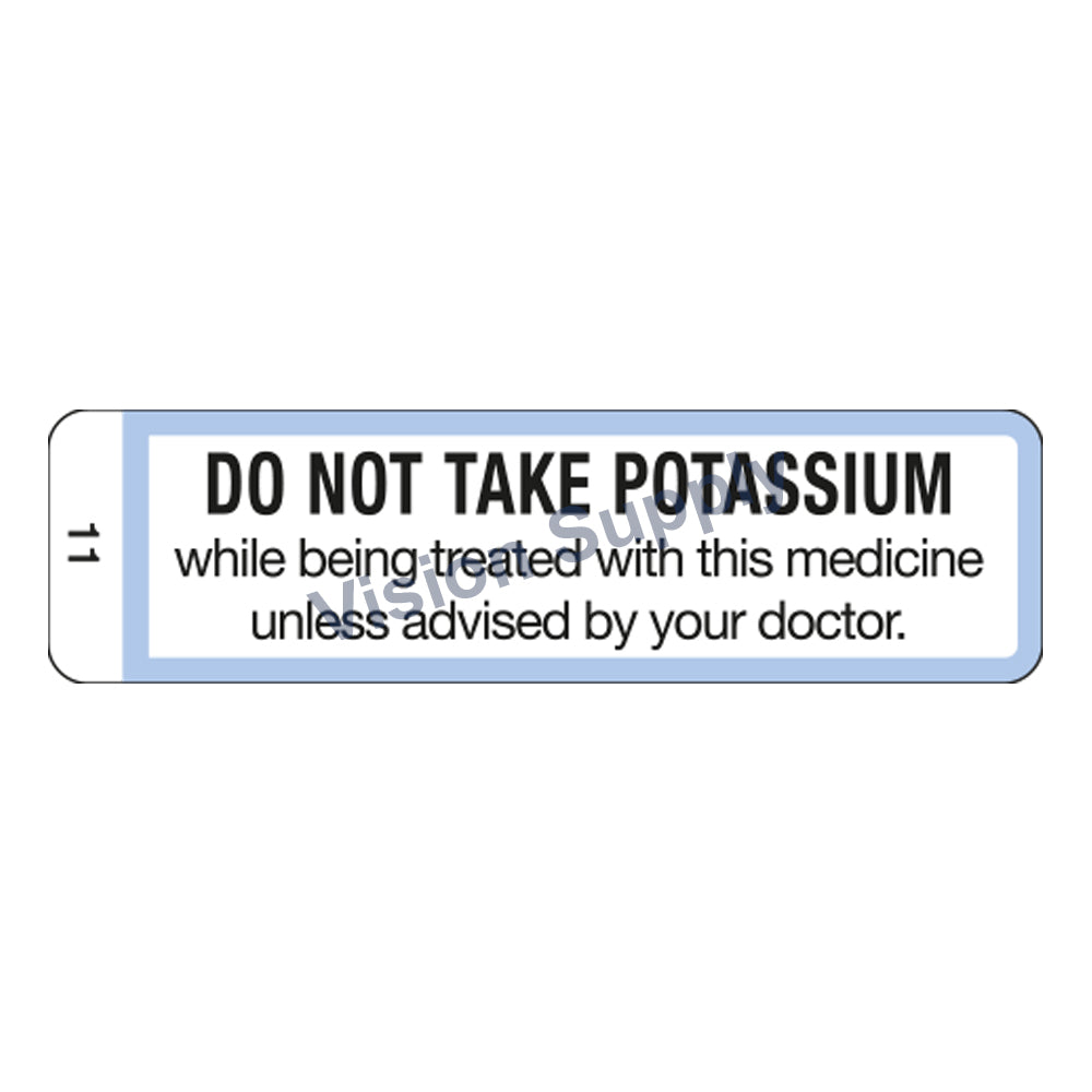 PSA Label No.11 -1000 Labels