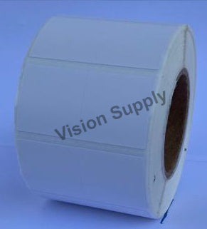 Thermal 2 across POS Label White, 1500 per roll, (5 roll/ctn)
