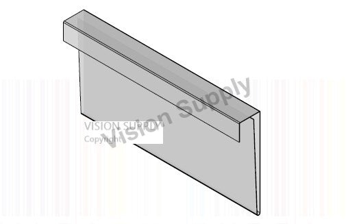 210x107mm, Produce Bin Sign Holder 3UP, 10pcs/ctn
