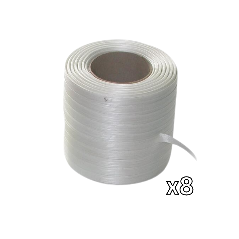 Baling Strap Rolls, 13mm x 250m, 8 roll/ctn