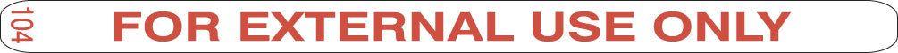 Label No. 104