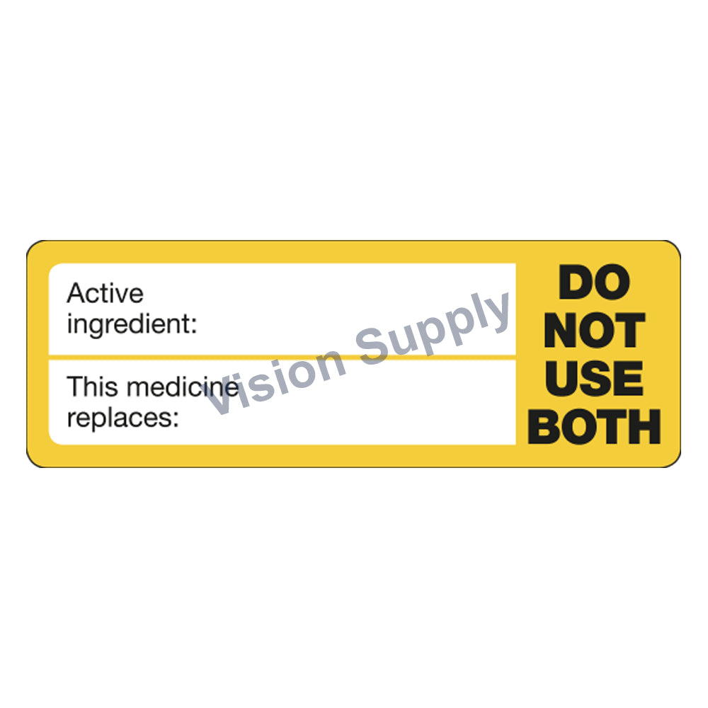 Cal Label 12 CAL Label 15b Cautionary Advisory - 1000 Pack — Vision Supply Australia