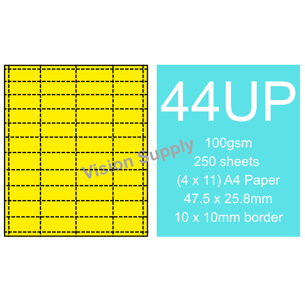 44UP YELLOW Premium Quality