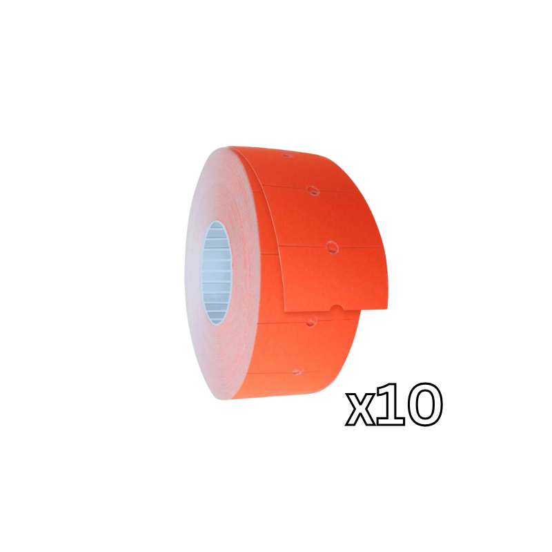 MX 5500 Labels 21x12mm Fluorescent Red - 1000/Roll — Vision Supply ...