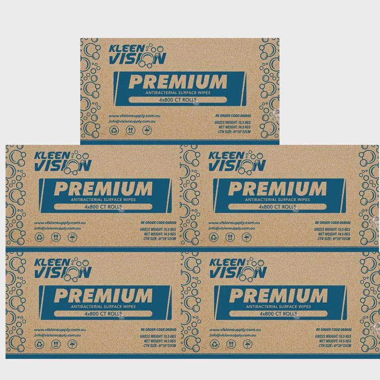 Anti Bacterial Wipes (5 cartons 16,000 wipes) Refill